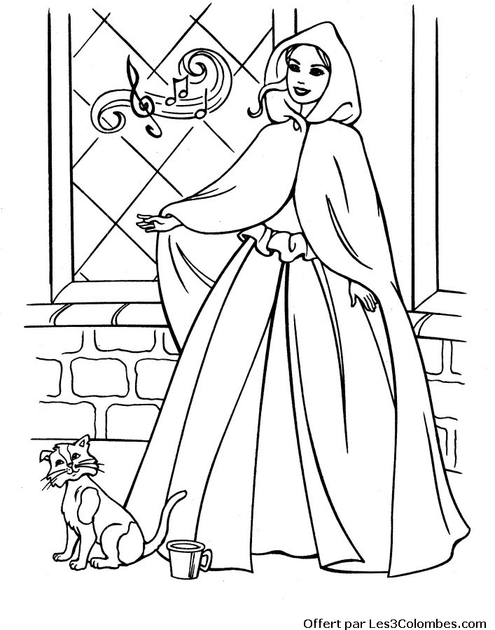 Coloring page: Barbie (Cartoons) #27656 - Free Printable Coloring Pages