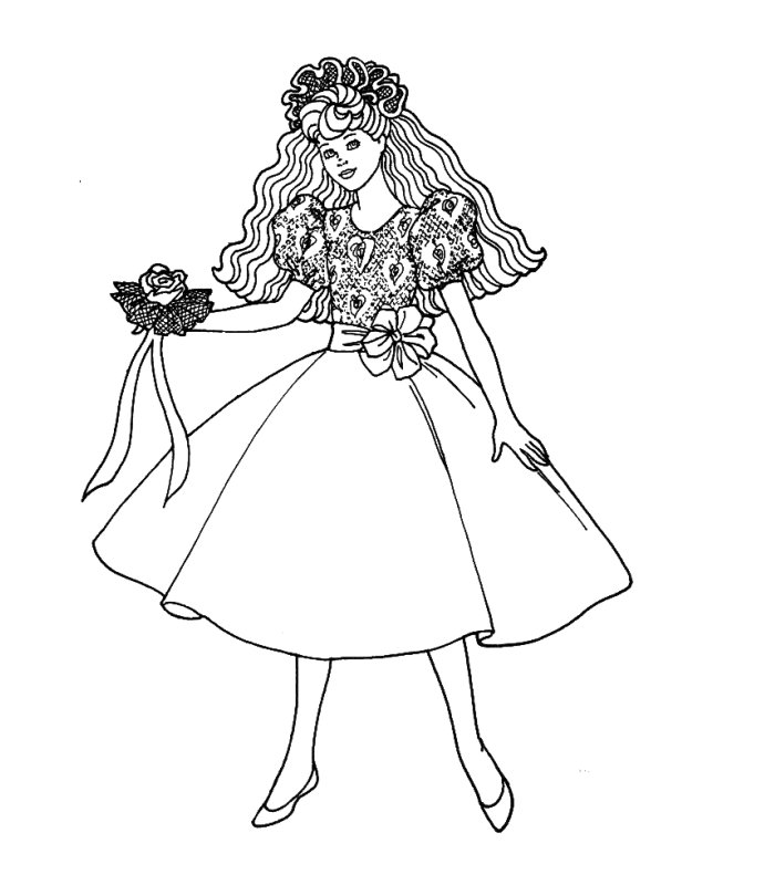 Coloring page: Barbie (Cartoons) #27660 - Free Printable Coloring Pages