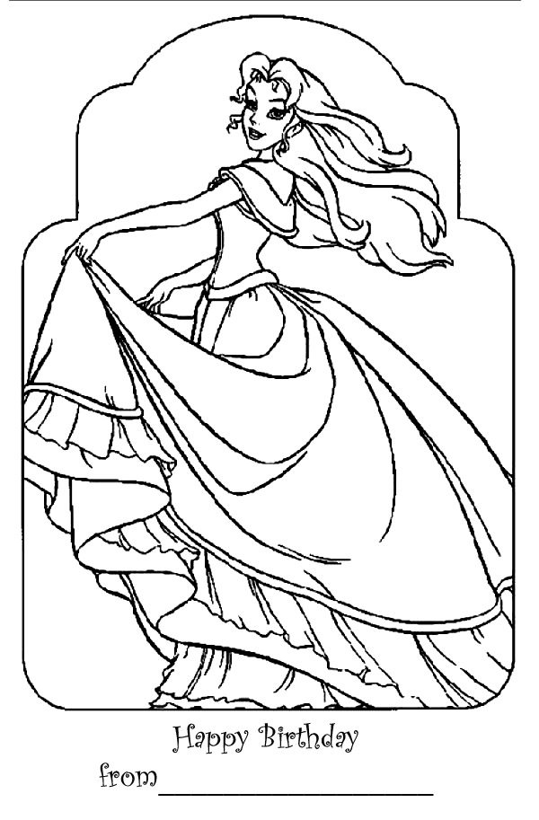 Coloring page: Barbie (Cartoons) #27663 - Free Printable Coloring Pages