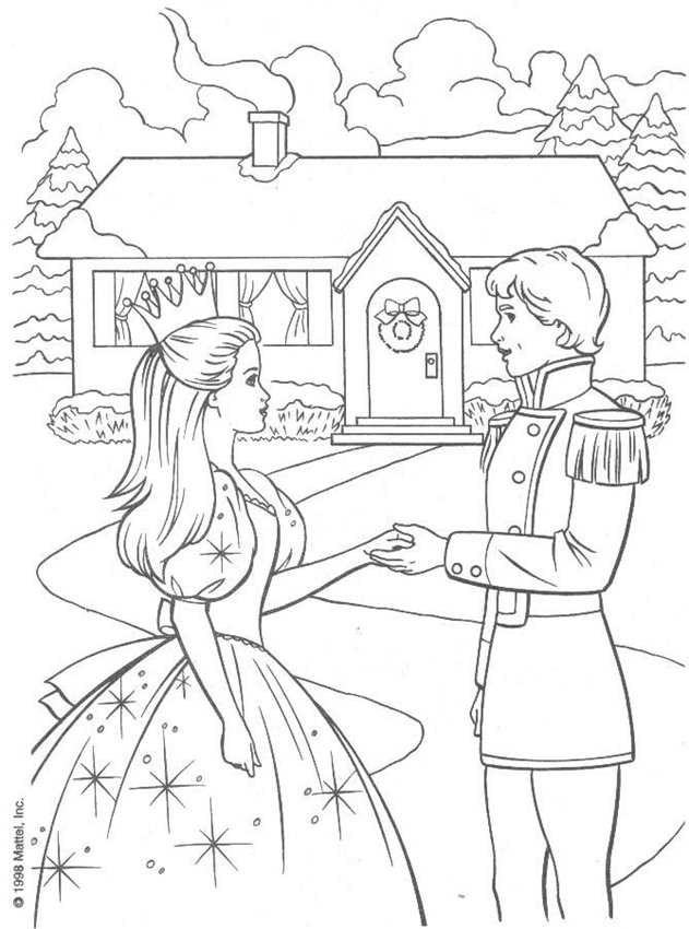 Coloring page: Barbie (Cartoons) #27671 - Free Printable Coloring Pages