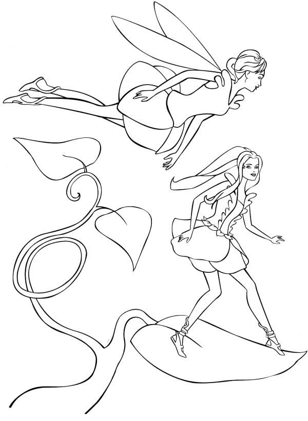 Coloring page: Barbie (Cartoons) #27679 - Free Printable Coloring Pages