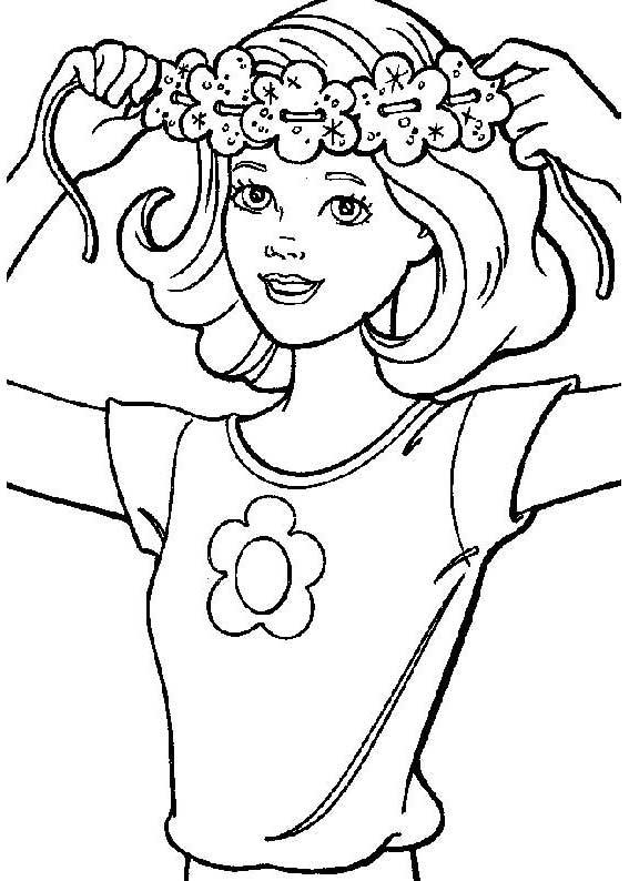 Coloring page: Barbie (Cartoons) #27687 - Free Printable Coloring Pages