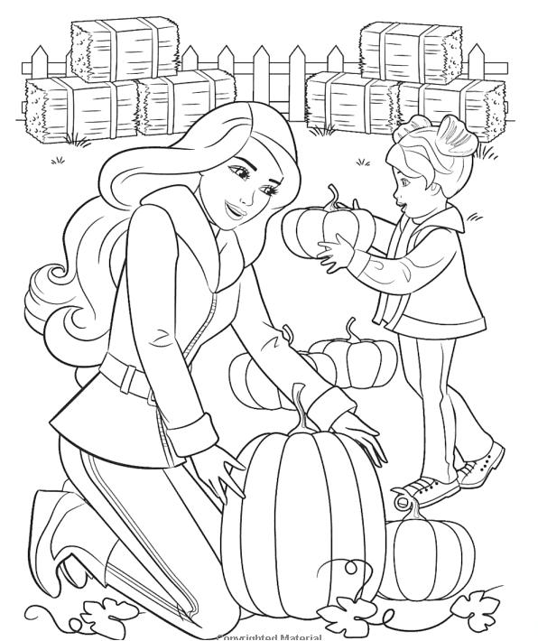 Coloring page: Barbie (Cartoons) #27693 - Free Printable Coloring Pages