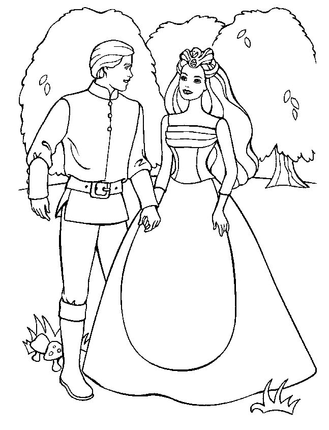 Coloring page: Barbie (Cartoons) #27704 - Free Printable Coloring Pages