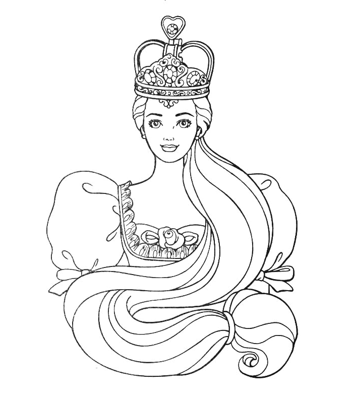 Coloring page: Barbie (Cartoons) #27741 - Free Printable Coloring Pages