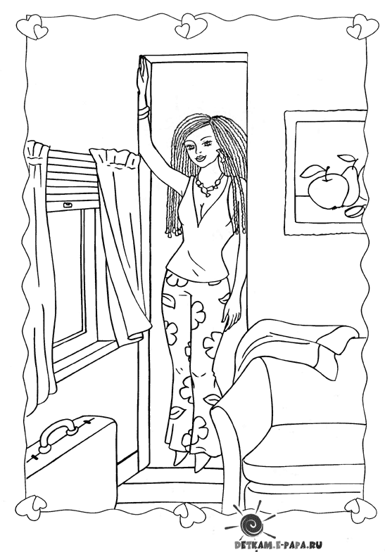 Coloring page: Barbie (Cartoons) #27747 - Free Printable Coloring Pages