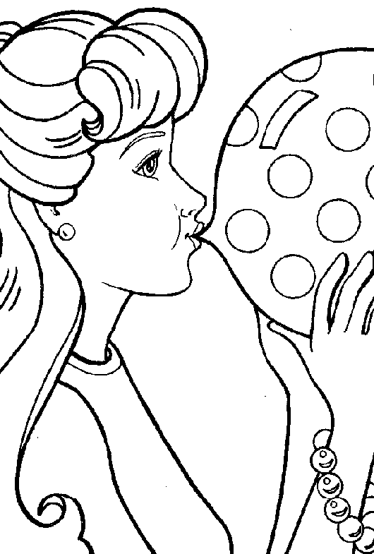 Coloring page: Barbie (Cartoons) #27754 - Free Printable Coloring Pages