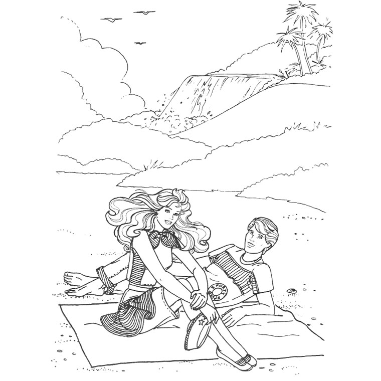 Coloring page: Barbie (Cartoons) #27755 - Free Printable Coloring Pages