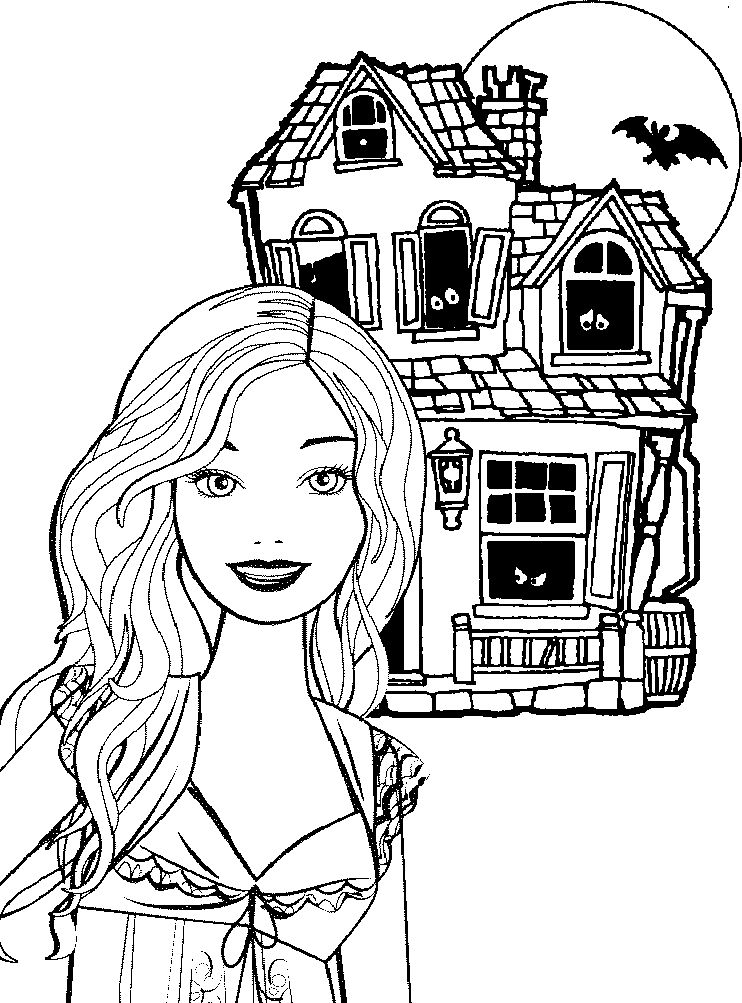 Coloring page: Barbie (Cartoons) #27769 - Free Printable Coloring Pages