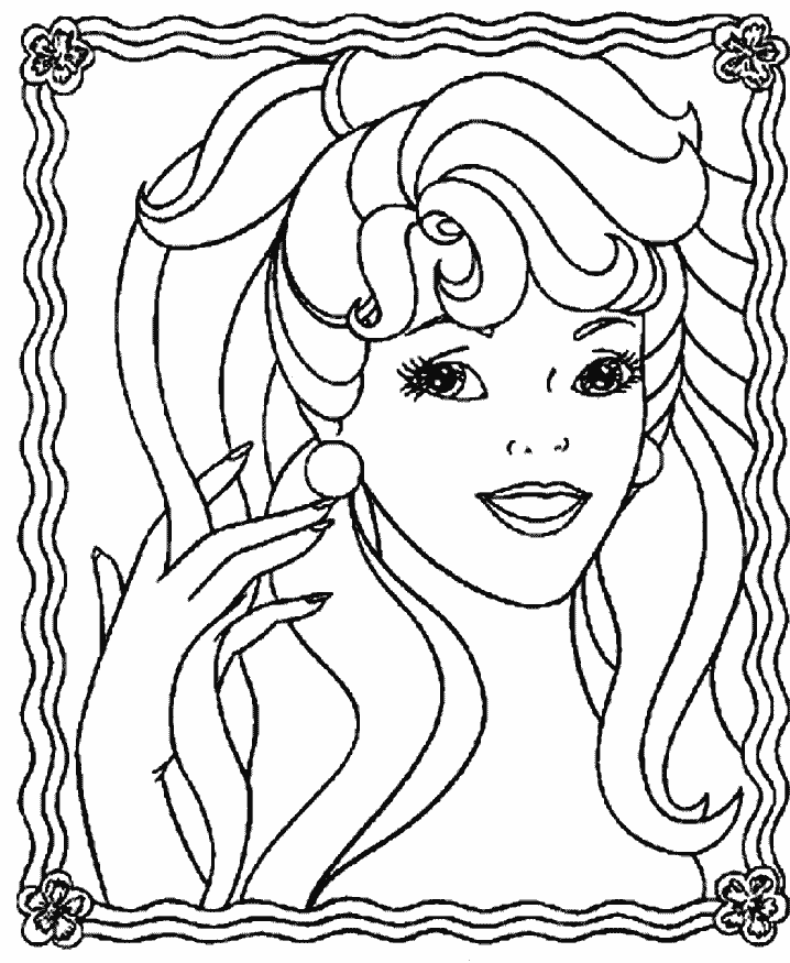 Coloring page: Barbie (Cartoons) #27772 - Free Printable Coloring Pages