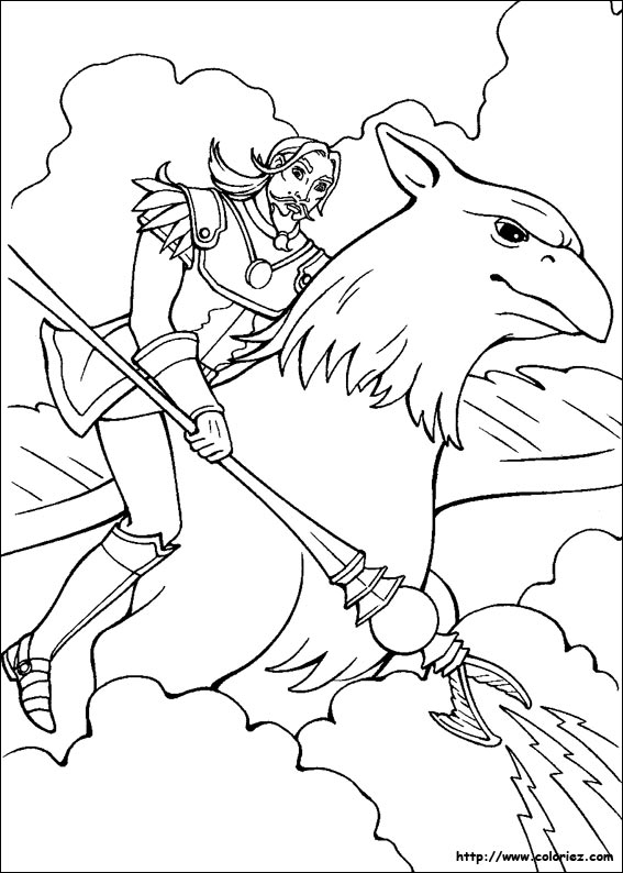 Coloring page: Barbie (Cartoons) #27788 - Free Printable Coloring Pages