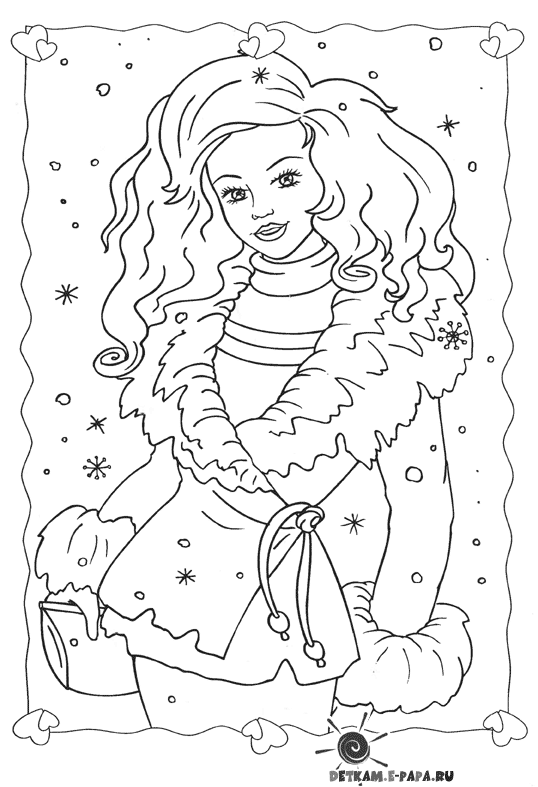 Coloring page: Barbie (Cartoons) #27789 - Free Printable Coloring Pages