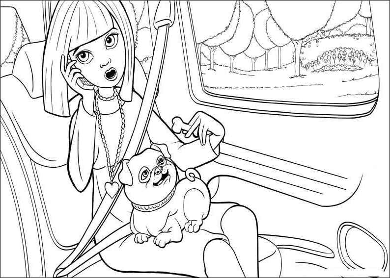 Coloring page: Barbie (Cartoons) #27805 - Free Printable Coloring Pages