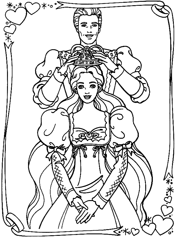 Coloring page: Barbie (Cartoons) #27812 - Free Printable Coloring Pages