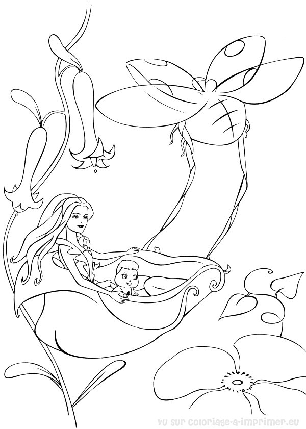 Coloring page: Barbie (Cartoons) #27813 - Free Printable Coloring Pages