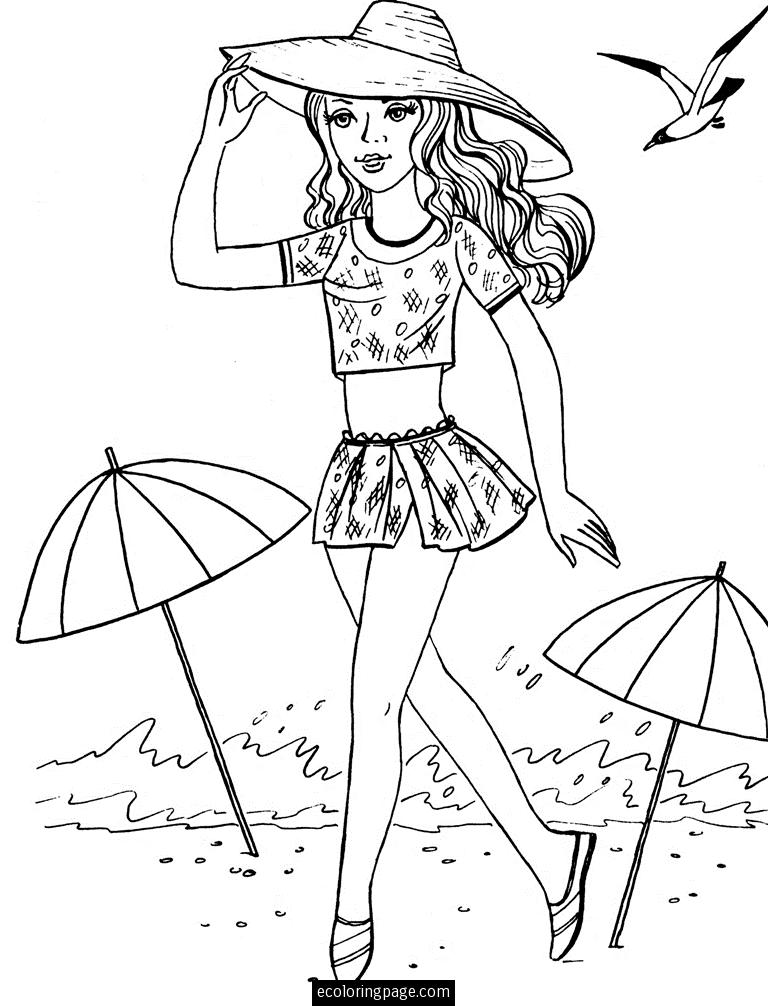 Coloring page: Barbie (Cartoons) #27822 - Free Printable Coloring Pages