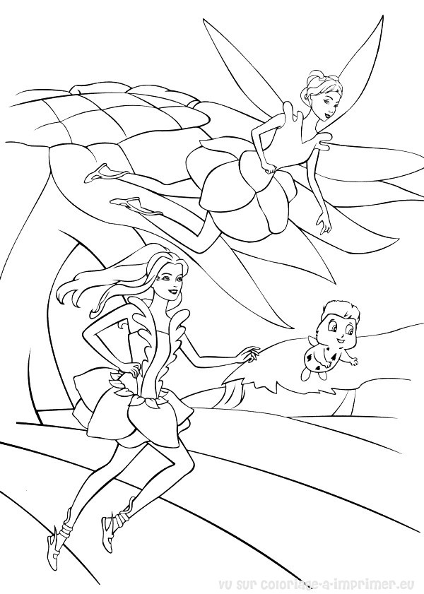 Coloring page: Barbie (Cartoons) #27839 - Free Printable Coloring Pages