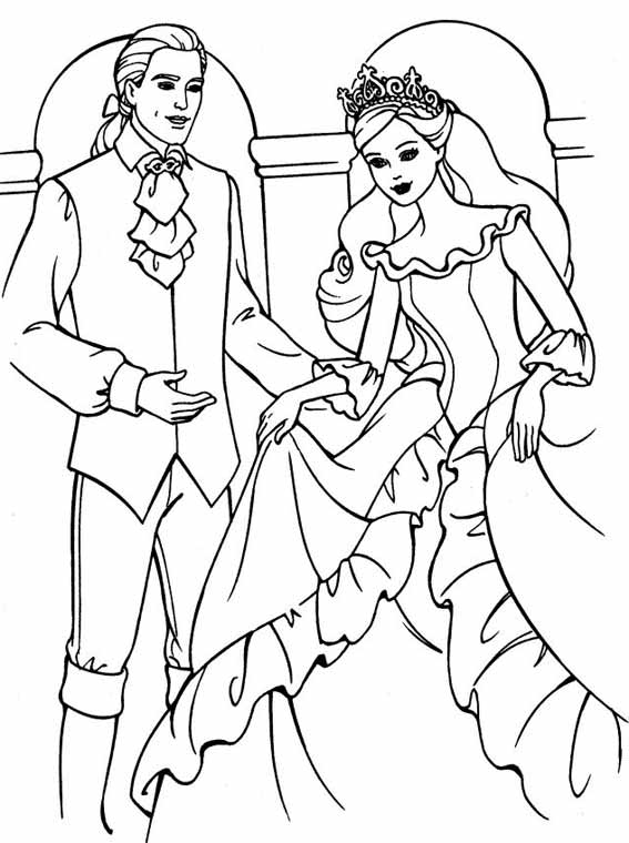 Coloring page: Barbie (Cartoons) #27841 - Free Printable Coloring Pages