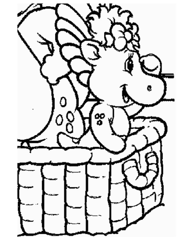 Coloring page: Barney and friends (Cartoons) #40928 - Free Printable Coloring Pages