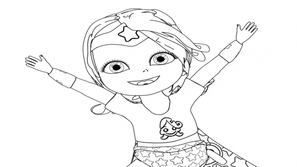 Coloring page: Bebe Lilly (Cartoons) #41087 - Free Printable Coloring Pages