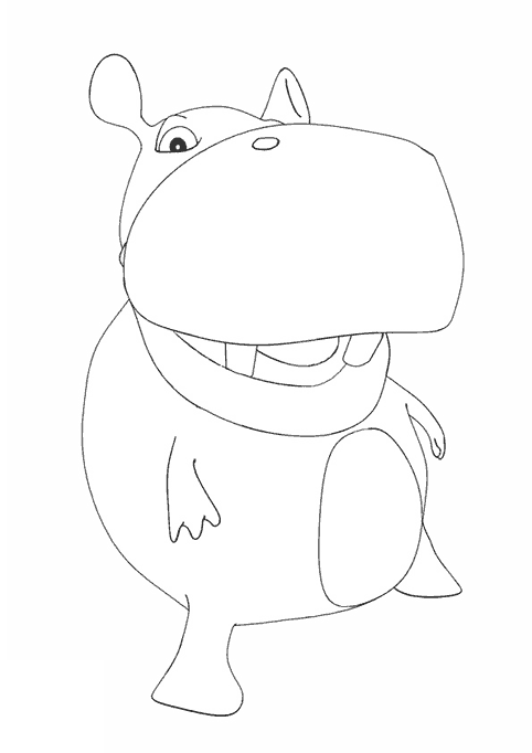Coloring page: Bebe Lilly (Cartoons) #41100 - Free Printable Coloring Pages