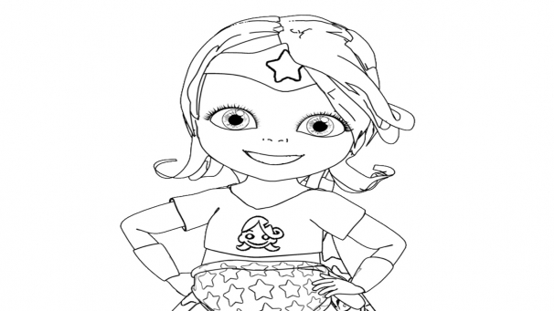 Coloring page: Bebe Lilly (Cartoons) #41111 - Free Printable Coloring Pages