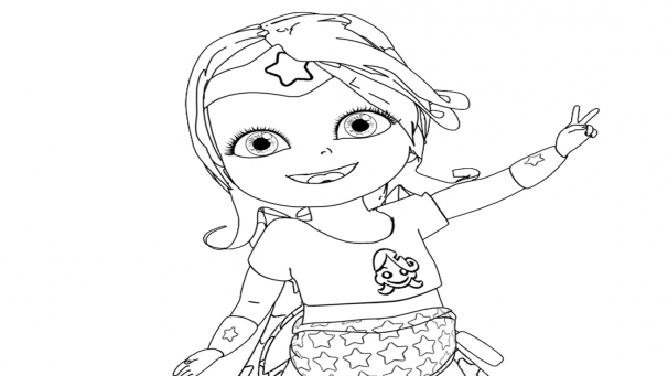 Coloring page: Bebe Lilly (Cartoons) #41118 - Free Printable Coloring Pages