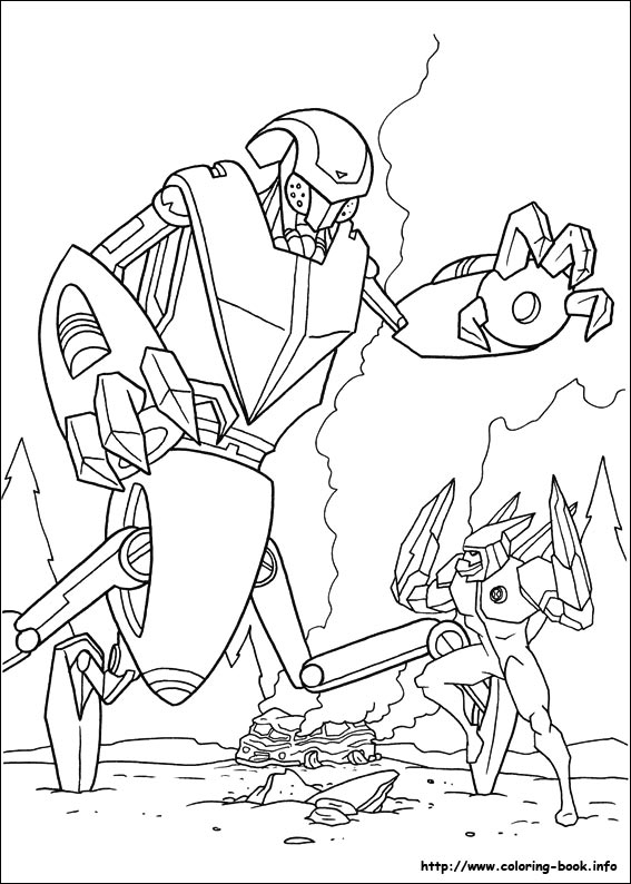 Coloring page: Ben 10 (Cartoons) #40456 - Free Printable Coloring Pages
