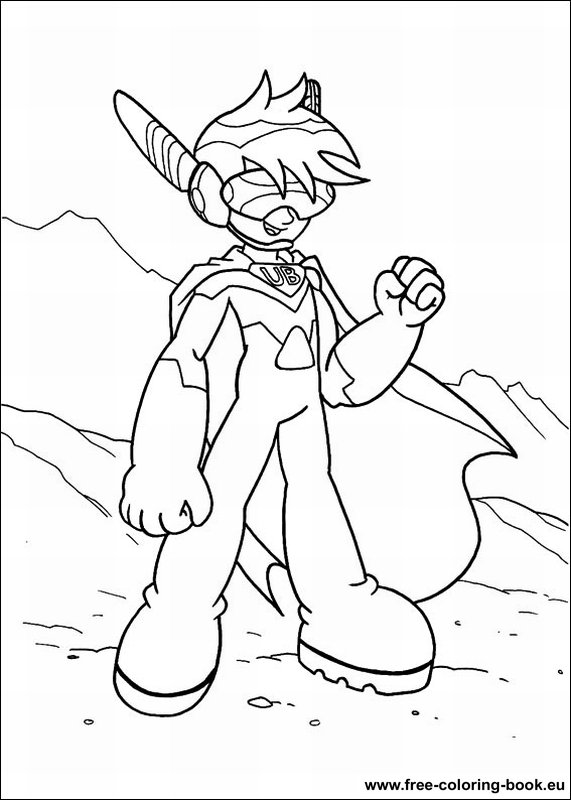 Coloring page: Ben 10 (Cartoons) #40473 - Free Printable Coloring Pages