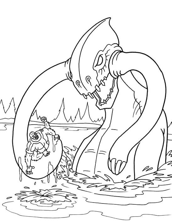 Coloring page: Ben 10 (Cartoons) #40479 - Free Printable Coloring Pages