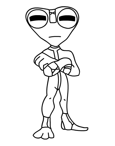 Coloring page: Ben 10 (Cartoons) #40482 - Free Printable Coloring Pages