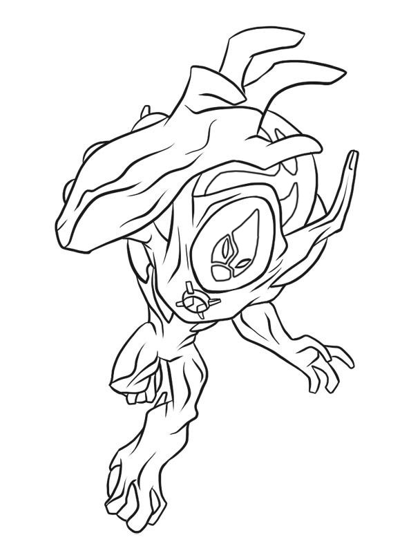 Coloring page: Ben 10 (Cartoons) #40491 - Free Printable Coloring Pages