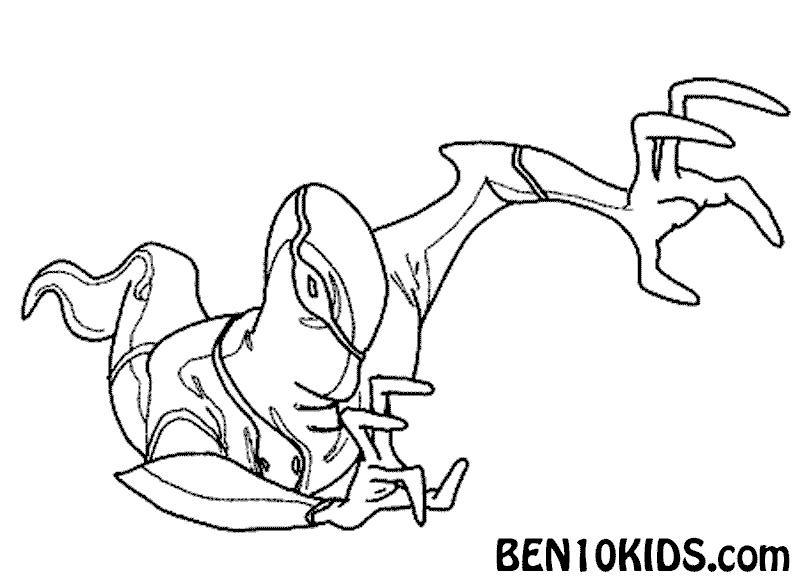 Coloring page: Ben 10 (Cartoons) #40512 - Free Printable Coloring Pages