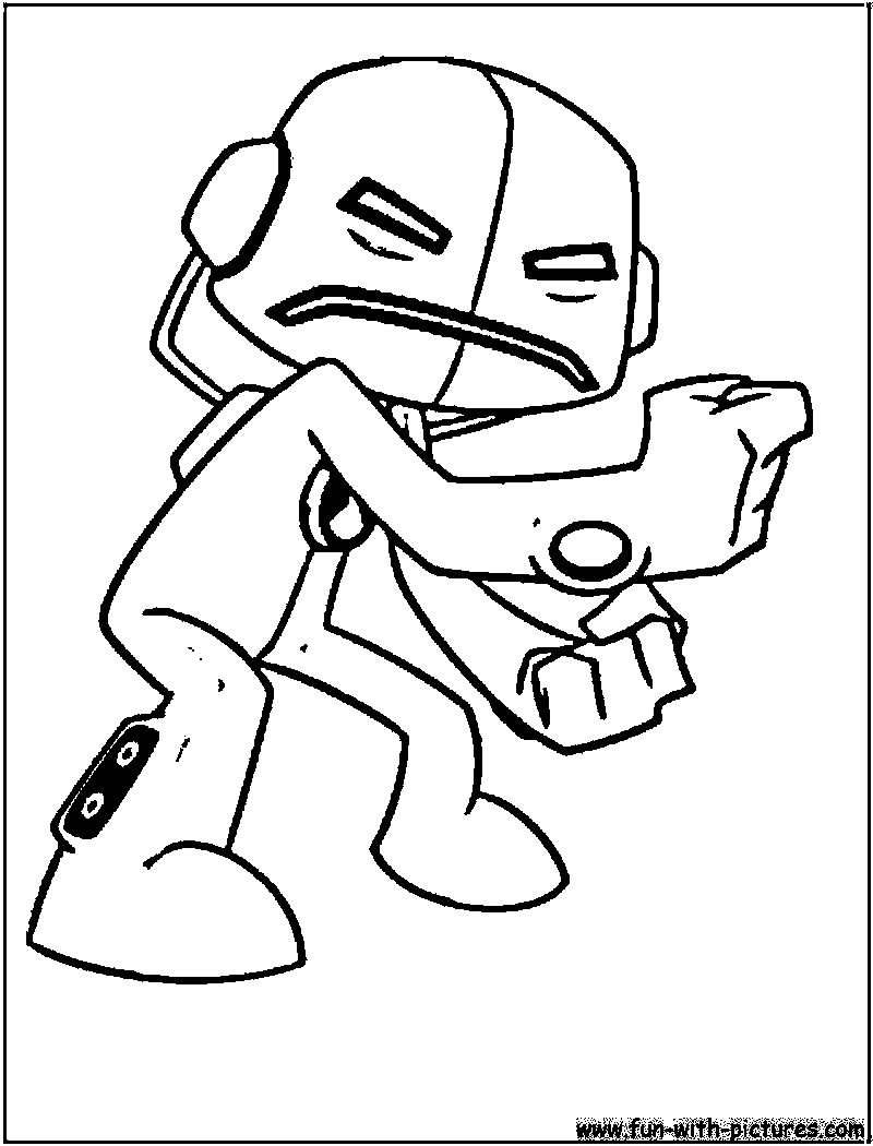 Coloring page: Ben 10 (Cartoons) #40542 - Free Printable Coloring Pages