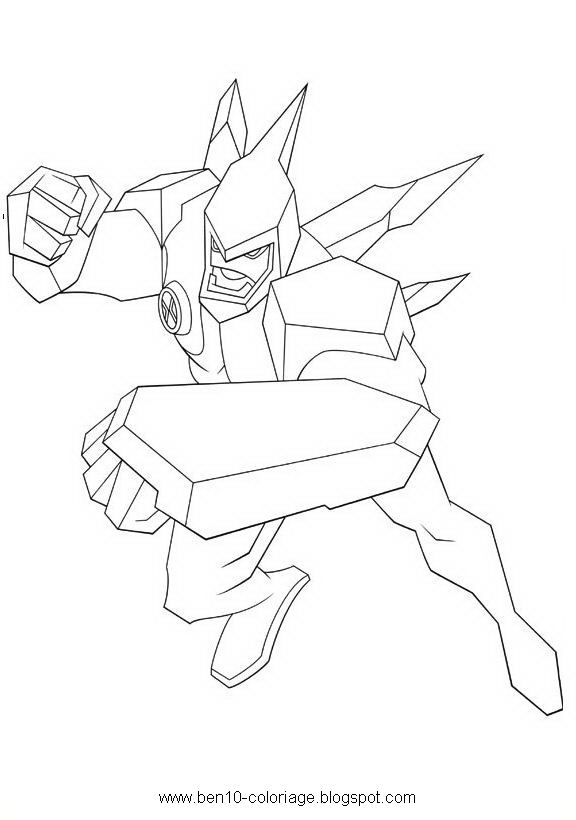 Coloring page: Ben 10 (Cartoons) #40546 - Free Printable Coloring Pages