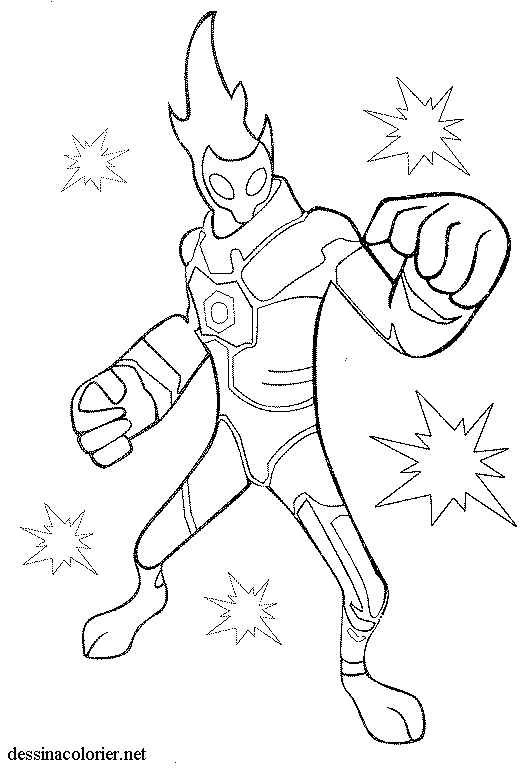 Drawing Ben 10 #40559 (Cartoons) – Printable coloring pages