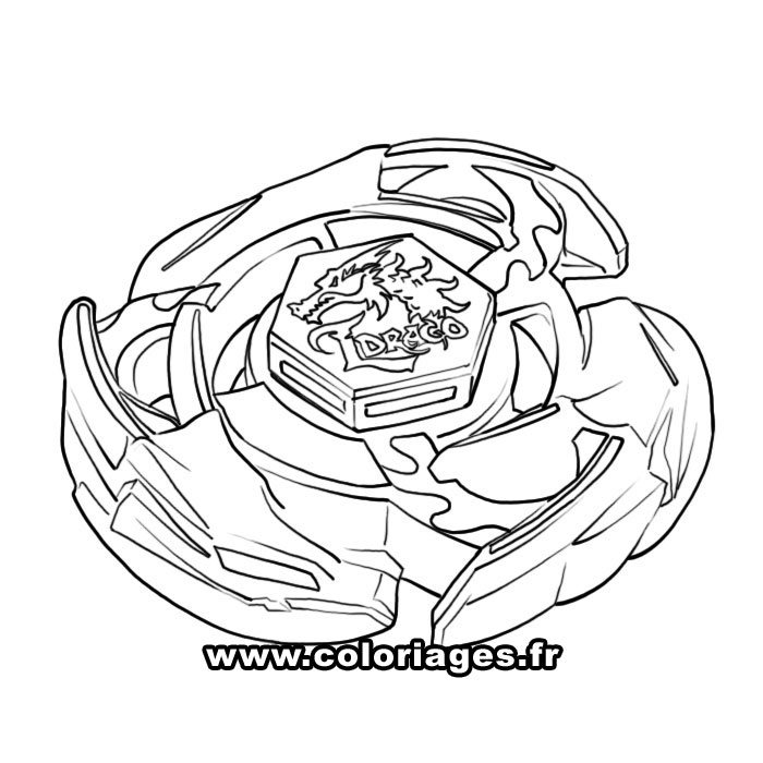 Coloring page: Beyblade (Cartoons) #46799 - Free Printable Coloring Pages