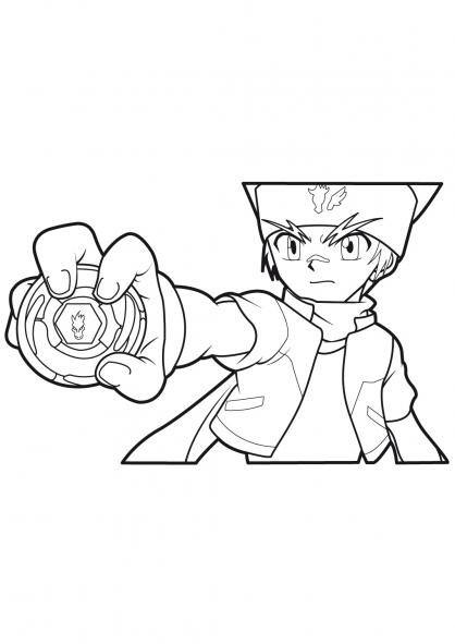 Drawing Beyblade #46804 (Cartoons) – Printable coloring pages