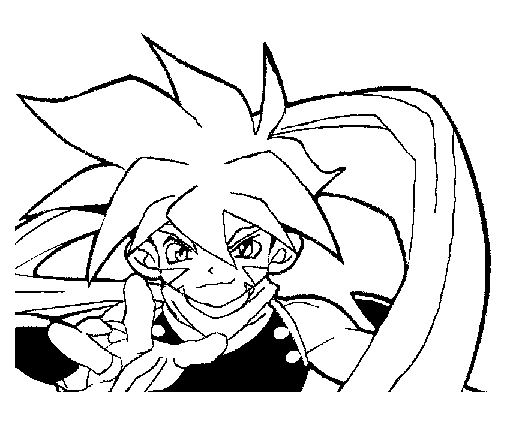 Coloring page: Beyblade (Cartoons) #46814 - Free Printable Coloring Pages