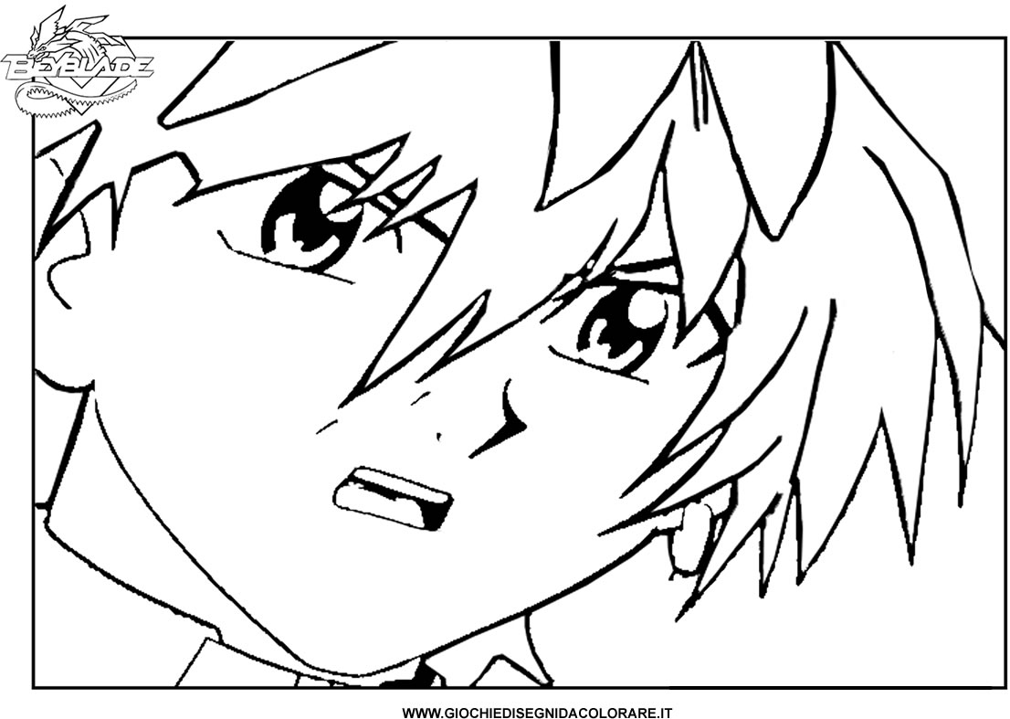 Coloring page: Beyblade (Cartoons) #46856 - Free Printable Coloring Pages