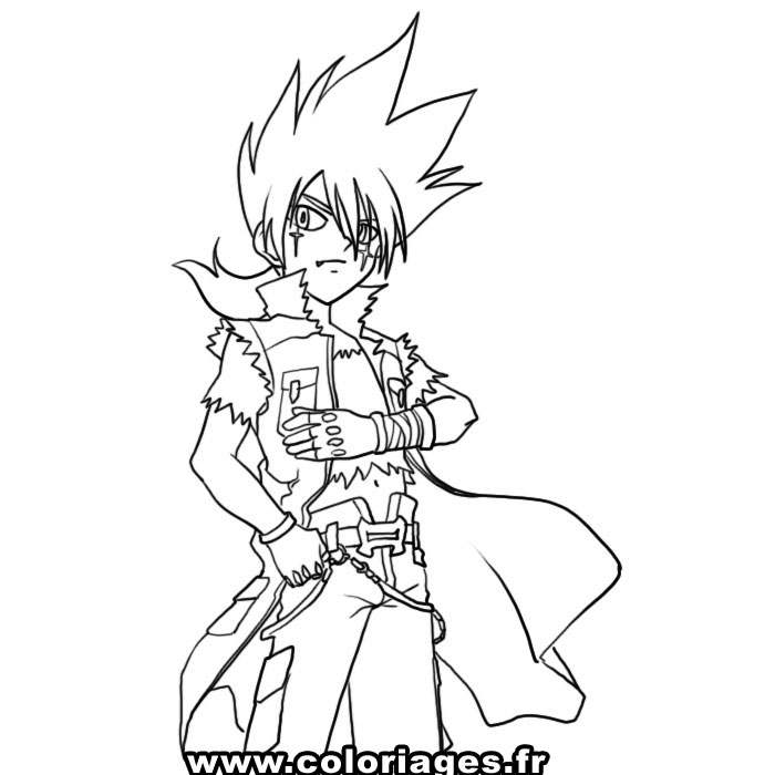 Coloring page: Beyblade (Cartoons) #46863 - Free Printable Coloring Pages
