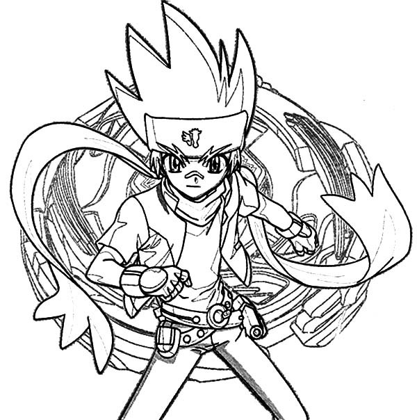 Coloring page: Beyblade (Cartoons) #46947 - Free Printable Coloring Pages