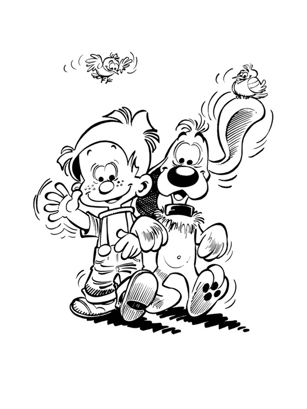 Coloring page: Billy and Buddy (Cartoons) #25389 - Free Printable Coloring Pages