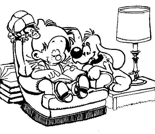 Coloring page: Billy and Buddy (Cartoons) #25401 - Free Printable Coloring Pages