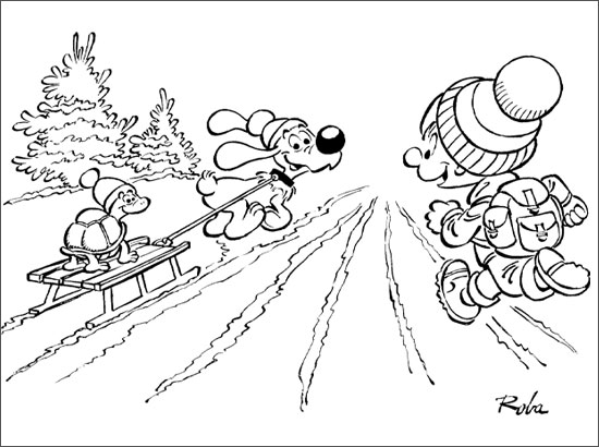 Coloring page: Billy and Buddy (Cartoons) #25407 - Free Printable Coloring Pages