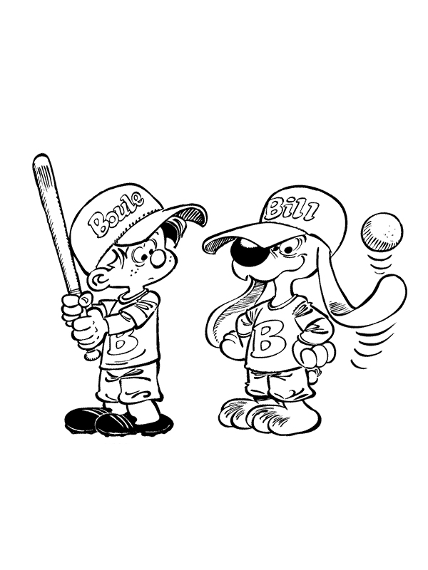 Coloring page: Billy and Buddy (Cartoons) #25418 - Free Printable Coloring Pages