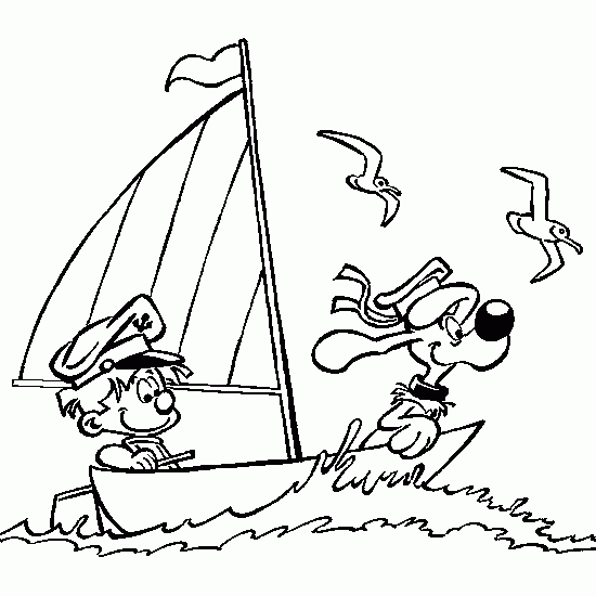 Coloring page: Billy and Buddy (Cartoons) #25449 - Free Printable Coloring Pages
