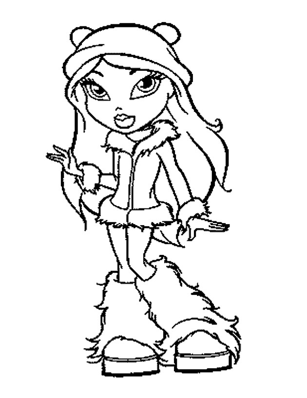 Coloring page: Bratz (Cartoons) #32372 - Free Printable Coloring Pages