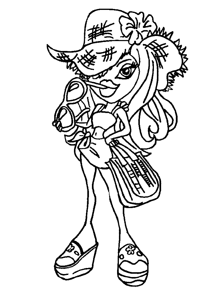 Coloring page: Bratz (Cartoons) #32373 - Free Printable Coloring Pages