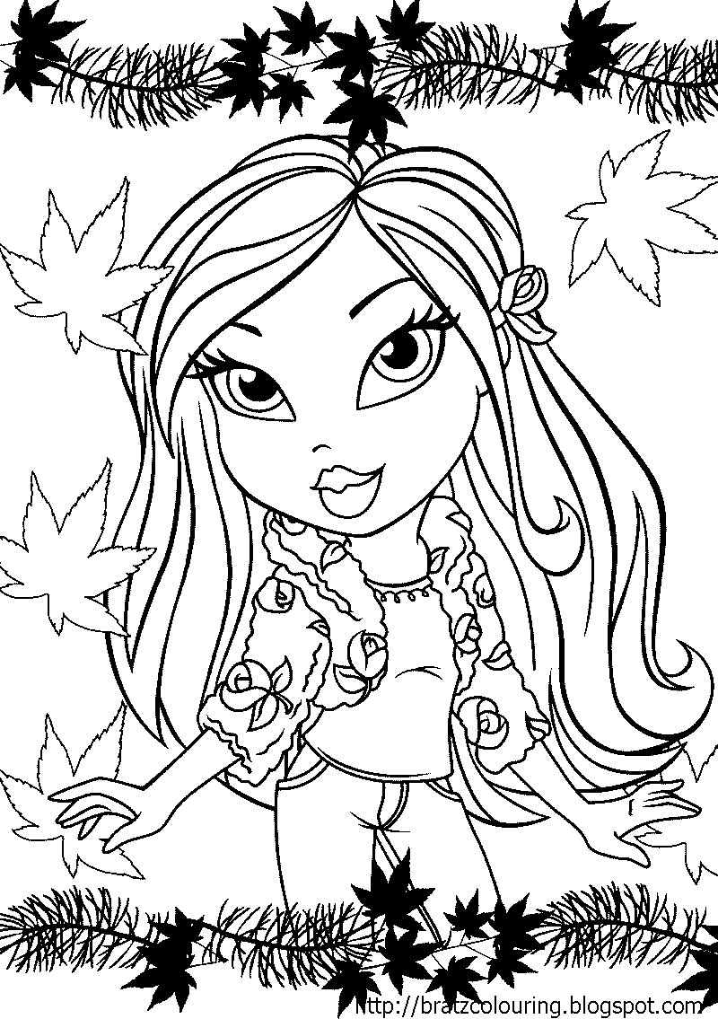 Coloring page: Bratz (Cartoons) #32417 - Free Printable Coloring Pages